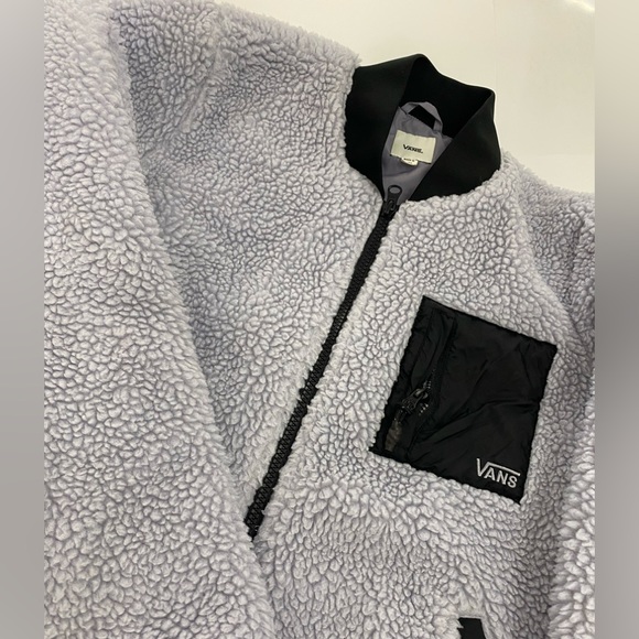 Vans Women's Misty Fog Sherpa Jacket 2020 size small - Picture 2 of 4
